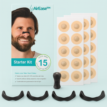 AirEase™ Nasal Breathing Dilator – Starter Kit